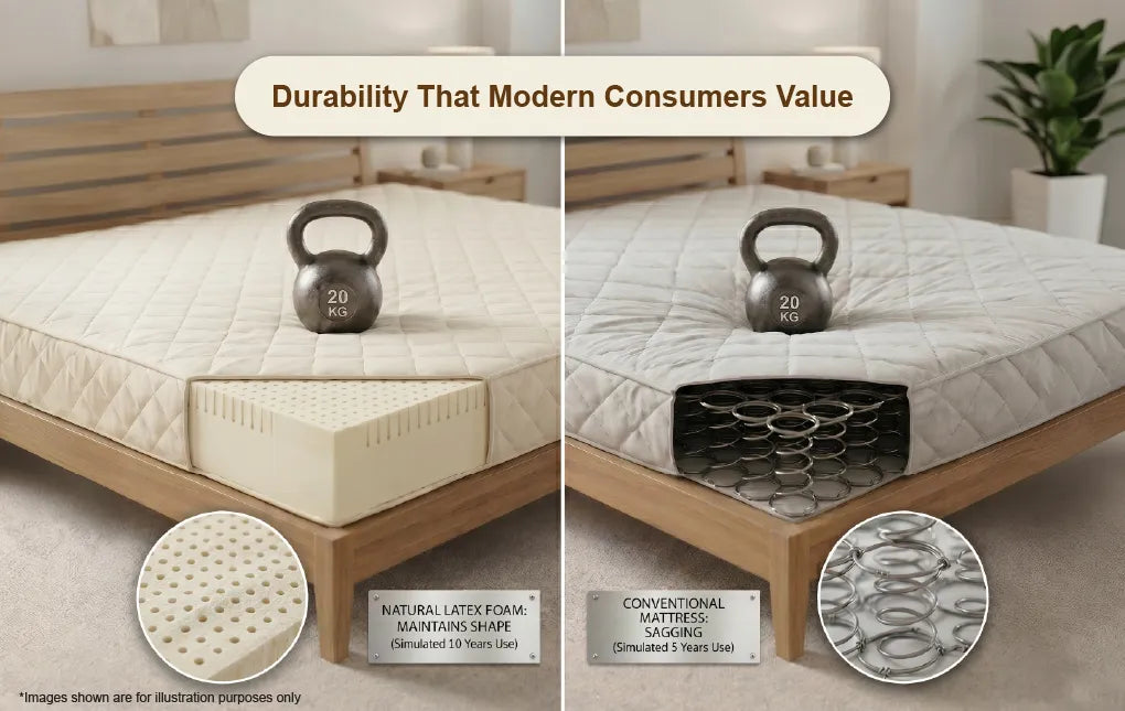 What Makes a Latex Foam Mattress Different From Other Mattress Types?