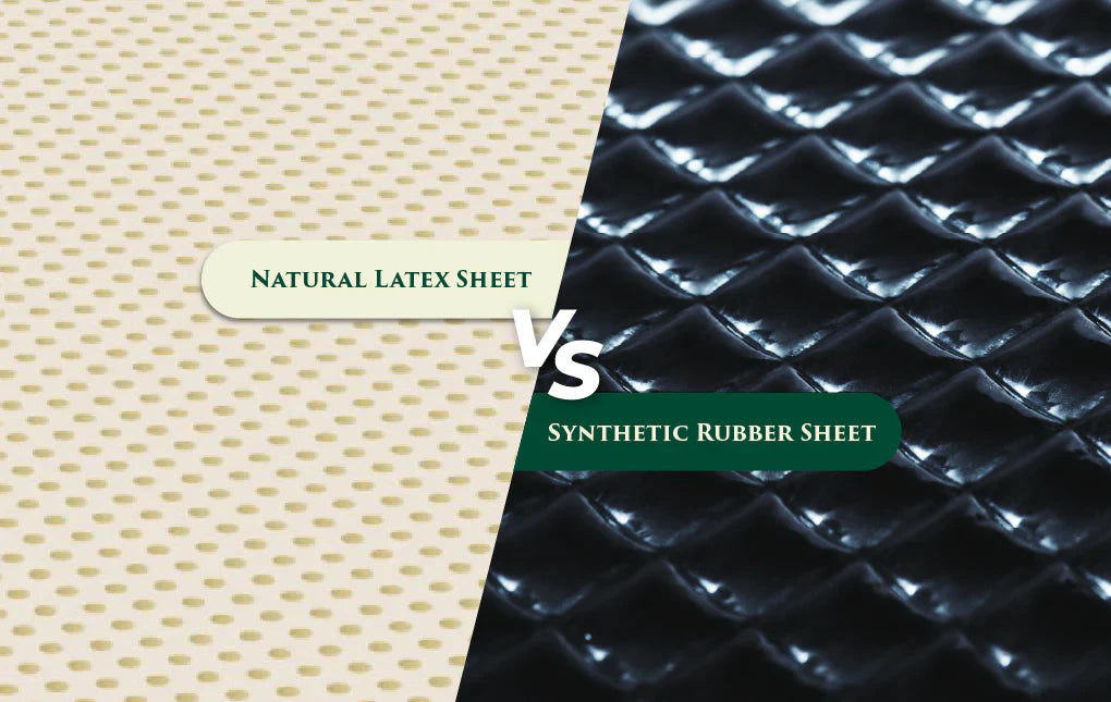 Natural Latex Sheet vs Synthetic Rubber Sheet
