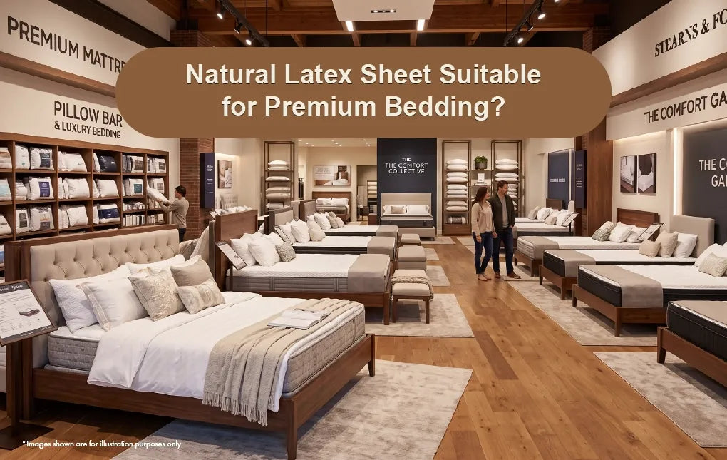 What Makes a Natural Latex Sheet Suitable for Premium Bedding?