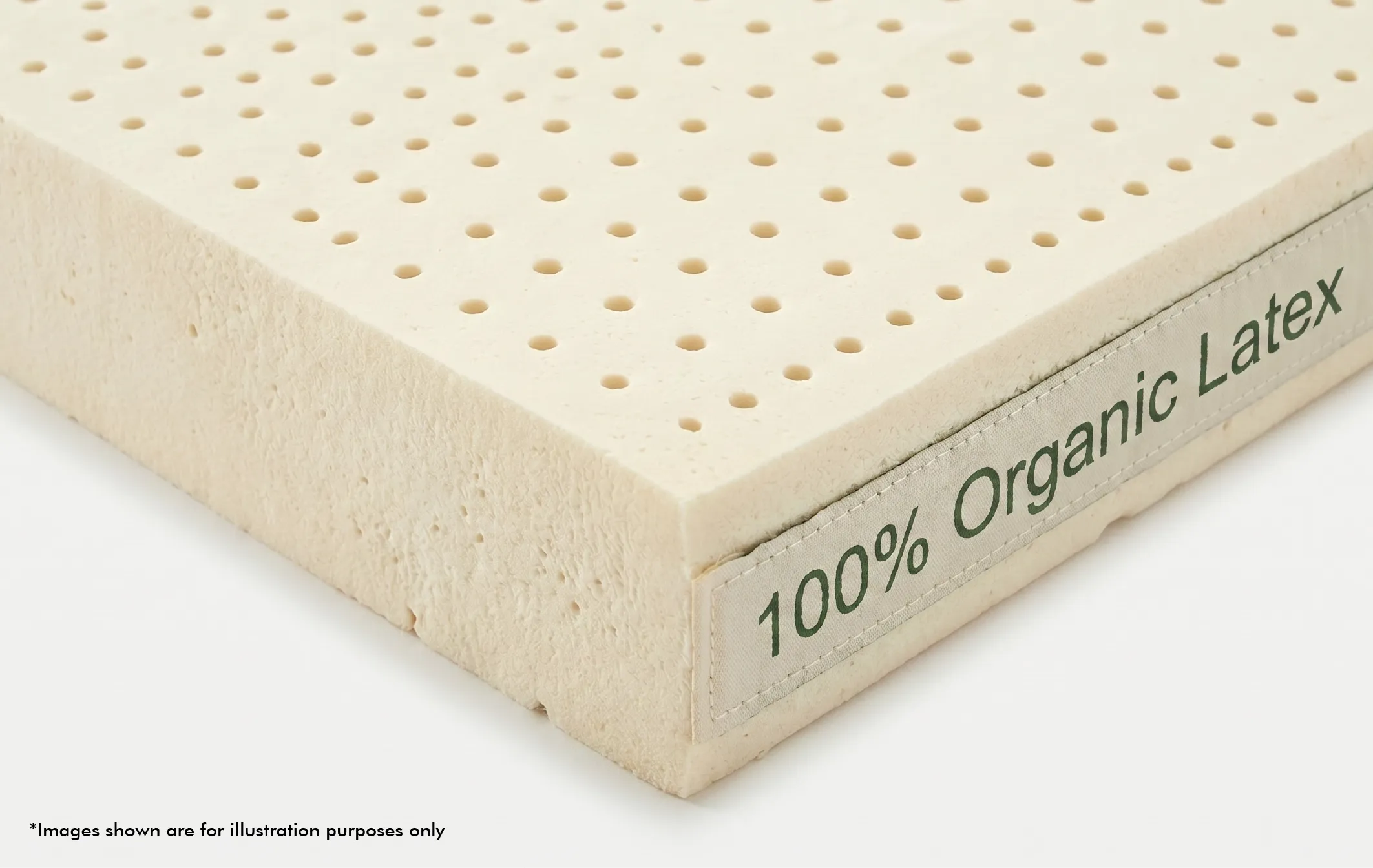 100% organic latex