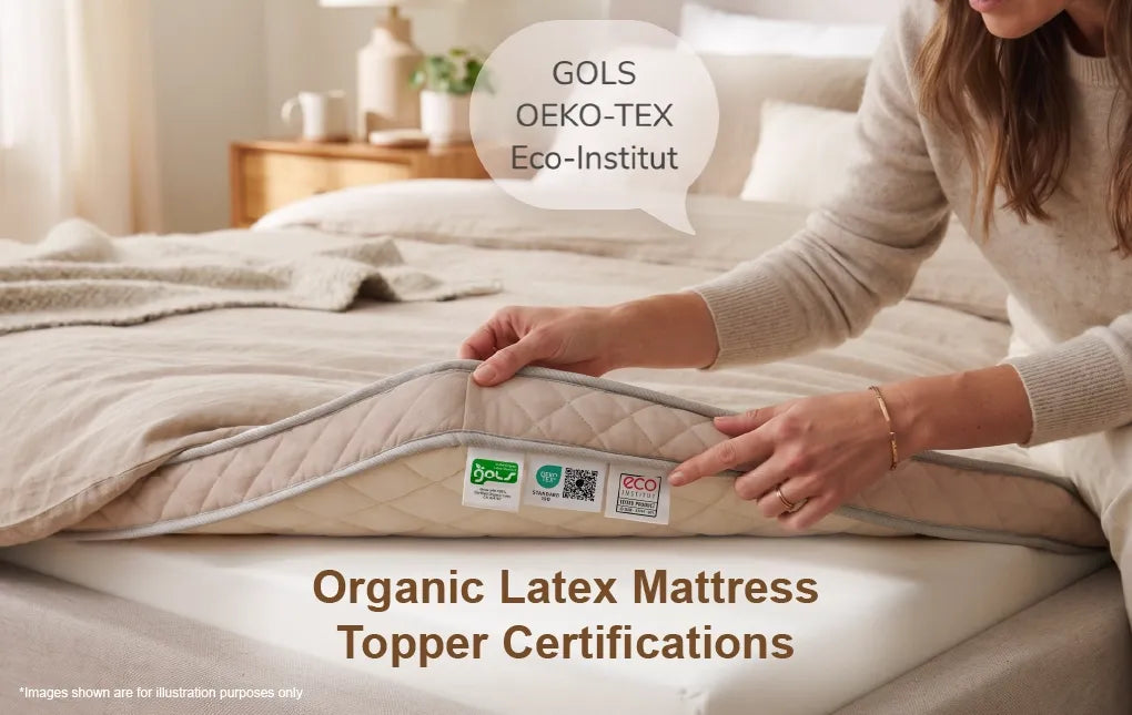 Organic Latex Mattress Topper Certifications